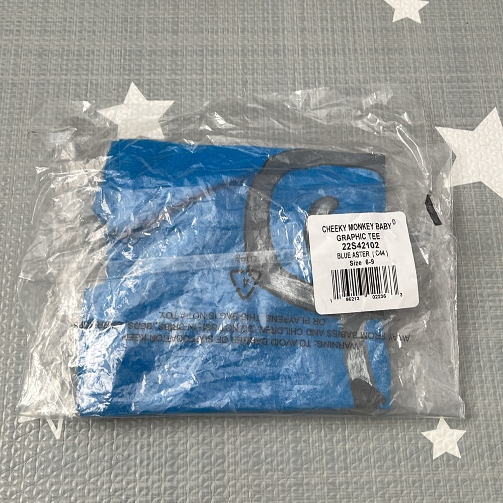 Tea Collection - NWT Cheeky Monkey Tee, 6-9 months - Picture 6 of 6
